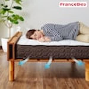 【圧縮ロール】 業界初!ダブルニット高密度スプリングマットレス <シングル>【硬さ:スタンダード】の商品写真