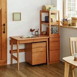 リビングに置きやすいコンパクト学習机の商品写真