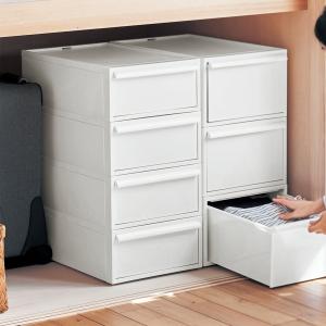 見た目が綺麗な衣類収納ケースセットの商品写真