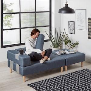 あぐらがかけるカウチソファーの商品写真