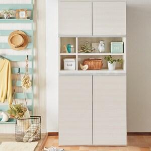 ディスプレイ棚付きハイタイプシューズボックスの商品写真