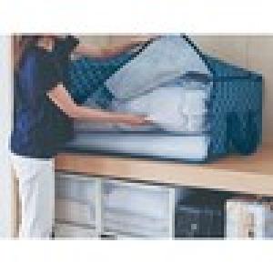 【4月27日までまとめ買いでお得】 来客布団一式収納できる防ダニ機能が続く押入れにぴったりまとめて布団収納袋の商品写真