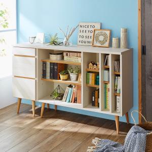 北欧調オープンキャビネットの商品写真