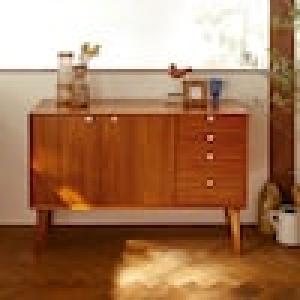 北欧ヴィンテージ調リビングボードの商品写真