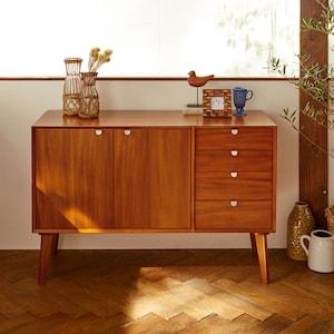 北欧ヴィンテージ調リビングボードの商品写真