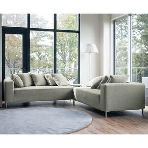 手洗い可能!組み合わせソファー <2人掛け/3人掛け/オットマン>の商品写真