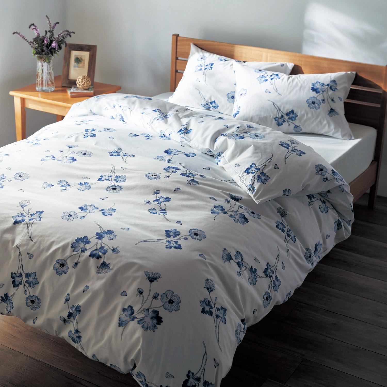 綿素材を使った掛け布団カバー[日本製]の商品写真