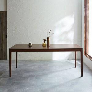 4サイズから選べる!ウォルナット材のダイニングテーブル <4人用/6人用>の商品写真