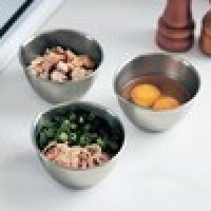 口出し目盛り付きステンレスミニボウル 3点セット[日本製]の商品写真