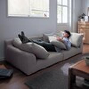 【4月28日までタイムセール】 ゆったり眠れるカバーリングローソファー <2人掛け/2人掛けワイド/3人掛け>の商品写真