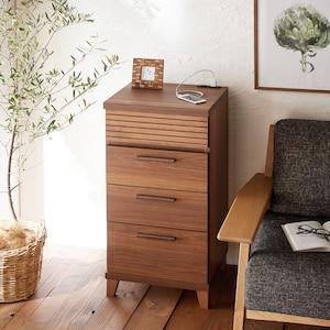 [日本製]ソファー横でも使えるコンパクトチェストの商品写真