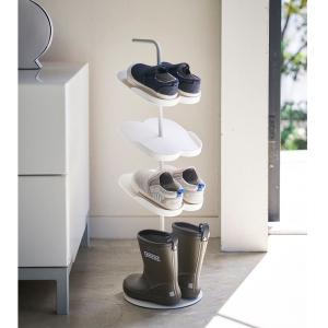 持ち手付きで移動も楽々!きちんと並べられるキッズシューズラックの商品写真