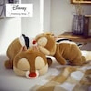 おもちのような柔らかさの抱き枕<もちはぐ/mochihug!>「チップ&デール」の商品写真