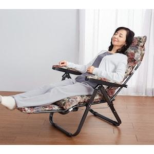 フットレスト付リラックスチェアーの商品写真