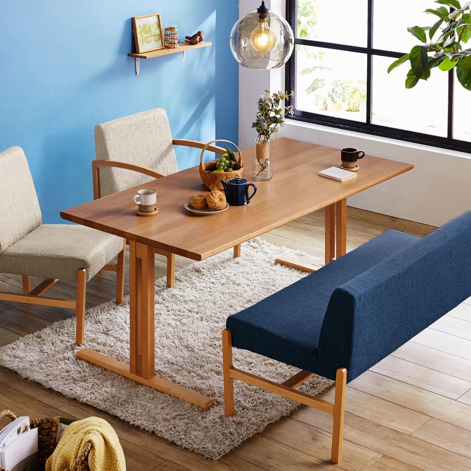 北欧調ダイニングテーブル <4人用>の商品写真