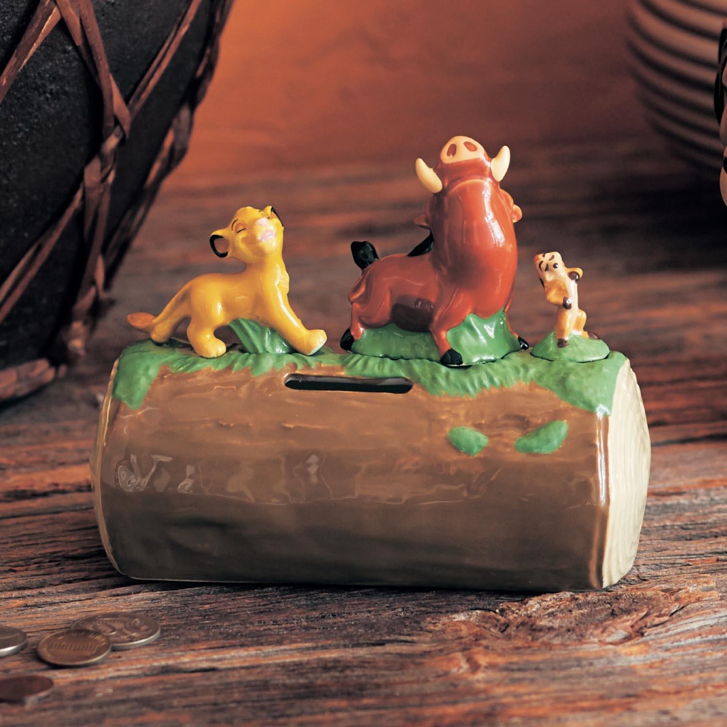 名シーンを再現した貯金箱「ライオン・キング」の商品写真