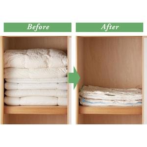 防ダニ機能付き圧縮袋2枚セットの商品写真