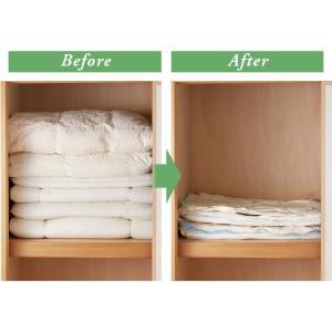 防ダニ機能付き圧縮袋2枚セットの商品写真