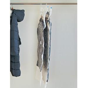 ハンガーそのまま吊るせる圧縮袋 2枚セットの商品写真