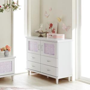 リバーシブル柄のキャビネット「ディズニープリンセス」の商品写真