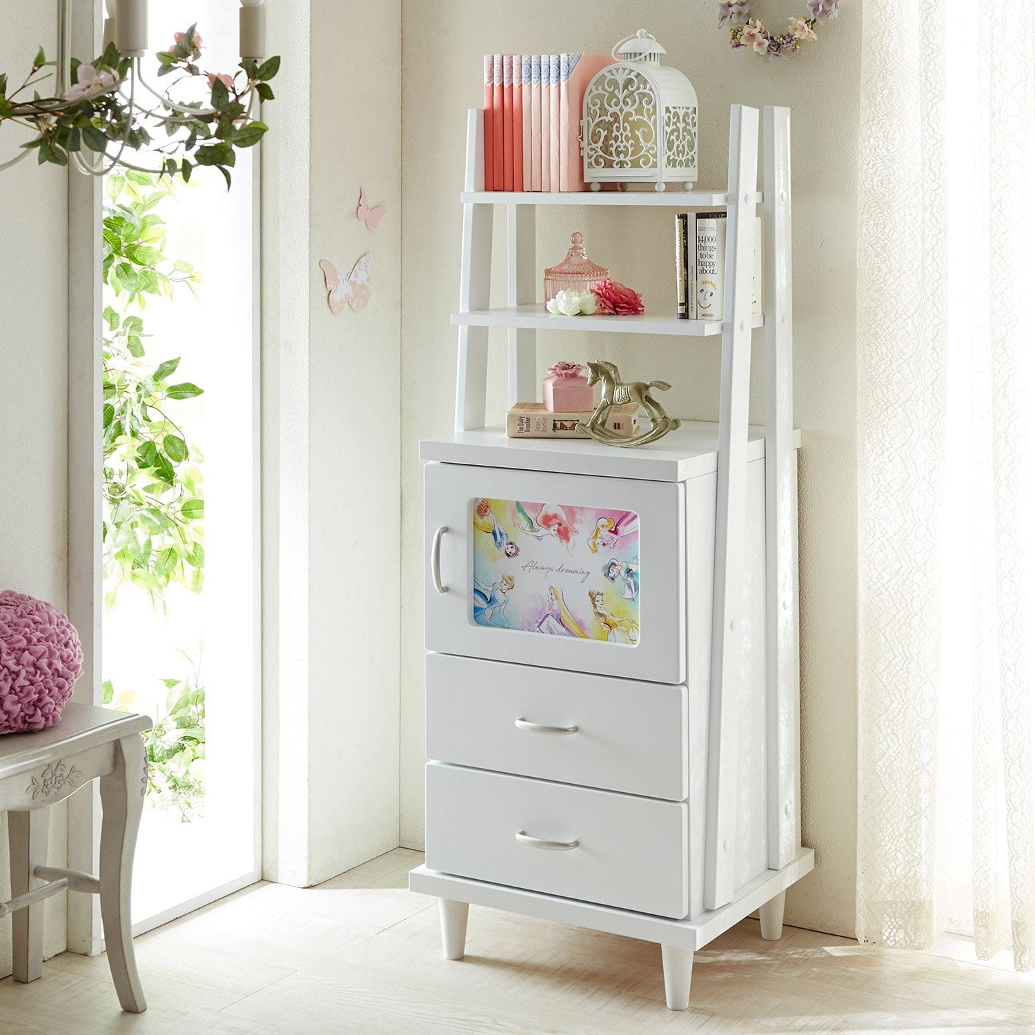 リバーシブル柄のラック「ディズニープリンセス」の商品写真