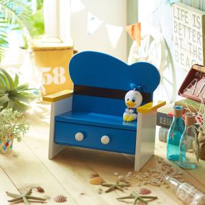 小物も収納OK!ぬいぐるみ用ベンチ(選べるキャラクター)の商品写真