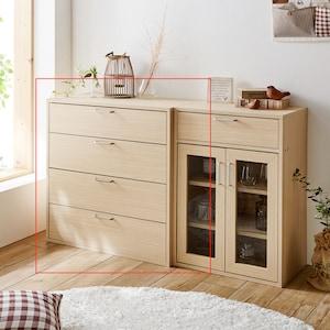 コンパクト衣類チェストの商品写真