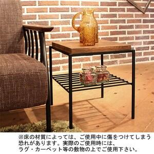 レトロ風サイドテーブルの商品写真