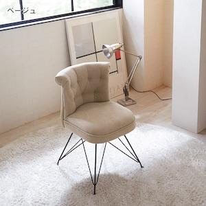 スチール脚のデザインチェアの商品写真