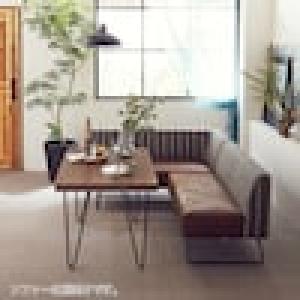 ウォルナット材の引出し付きダイニングテーブル <4人用>の商品写真