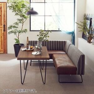 ウォルナット材の引出し付きダイニングテーブル <4人用>の商品写真