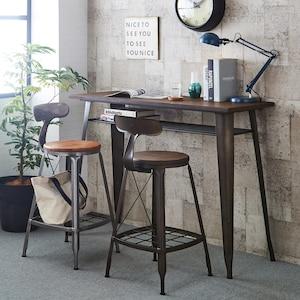 インダストリアル調ハイテーブル <2人用>の商品写真