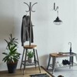 インダストリアル調コートハンガーの商品写真