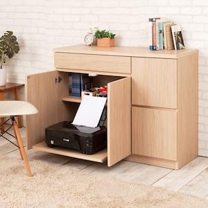 パソコンキャビネット 【パソコンデスクとしても】の商品写真