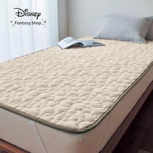 マイクロファイバーの敷きパッド「ミッキーモチーフ」の商品写真