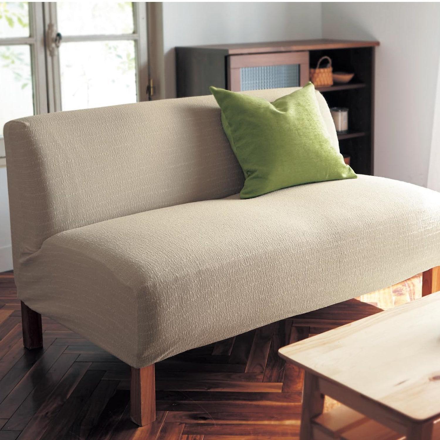 ぴったりフィットする抗菌防臭の綿混伸びるソファーカバー[日本製]の商品写真