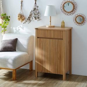 羽目板風引出し付きキャビネットの商品写真