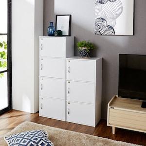 木目調鍵付き収納ボックスの商品写真