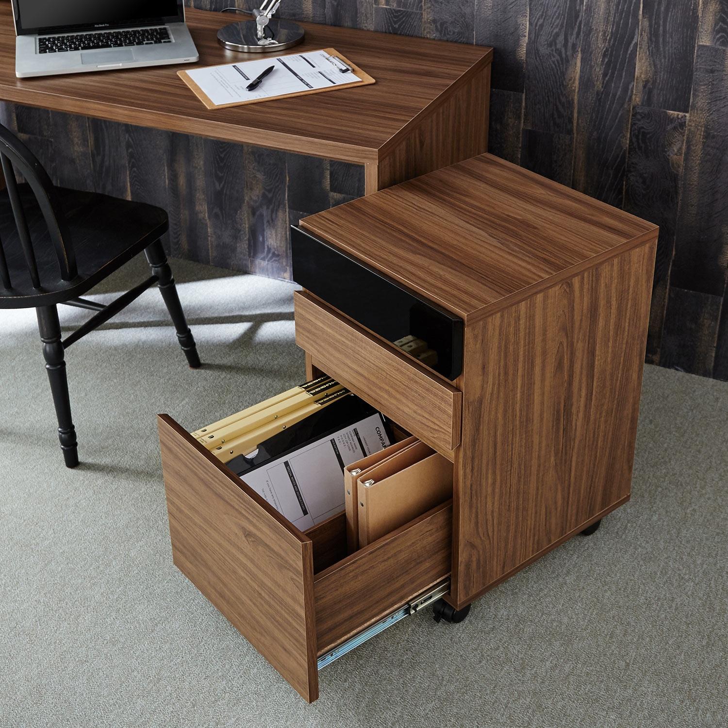 ツートンカラーのサイドチェストワゴンの商品写真