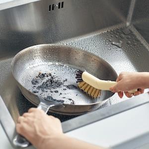 【タイムセール】 油汚れもしっかり落とせるキッチンブラシ[日本製]の商品写真