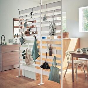 リバーシブル突っ張り間仕切りパーテーションの商品写真