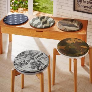 お手入れ簡単!拭ける高反発クッションのチェアパッドの商品写真