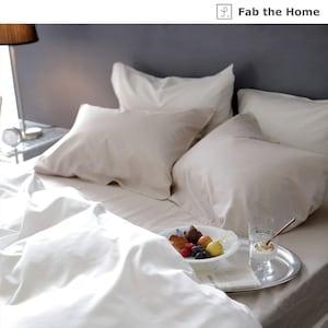 エジプトコットンのサテン織枕カバーの商品写真