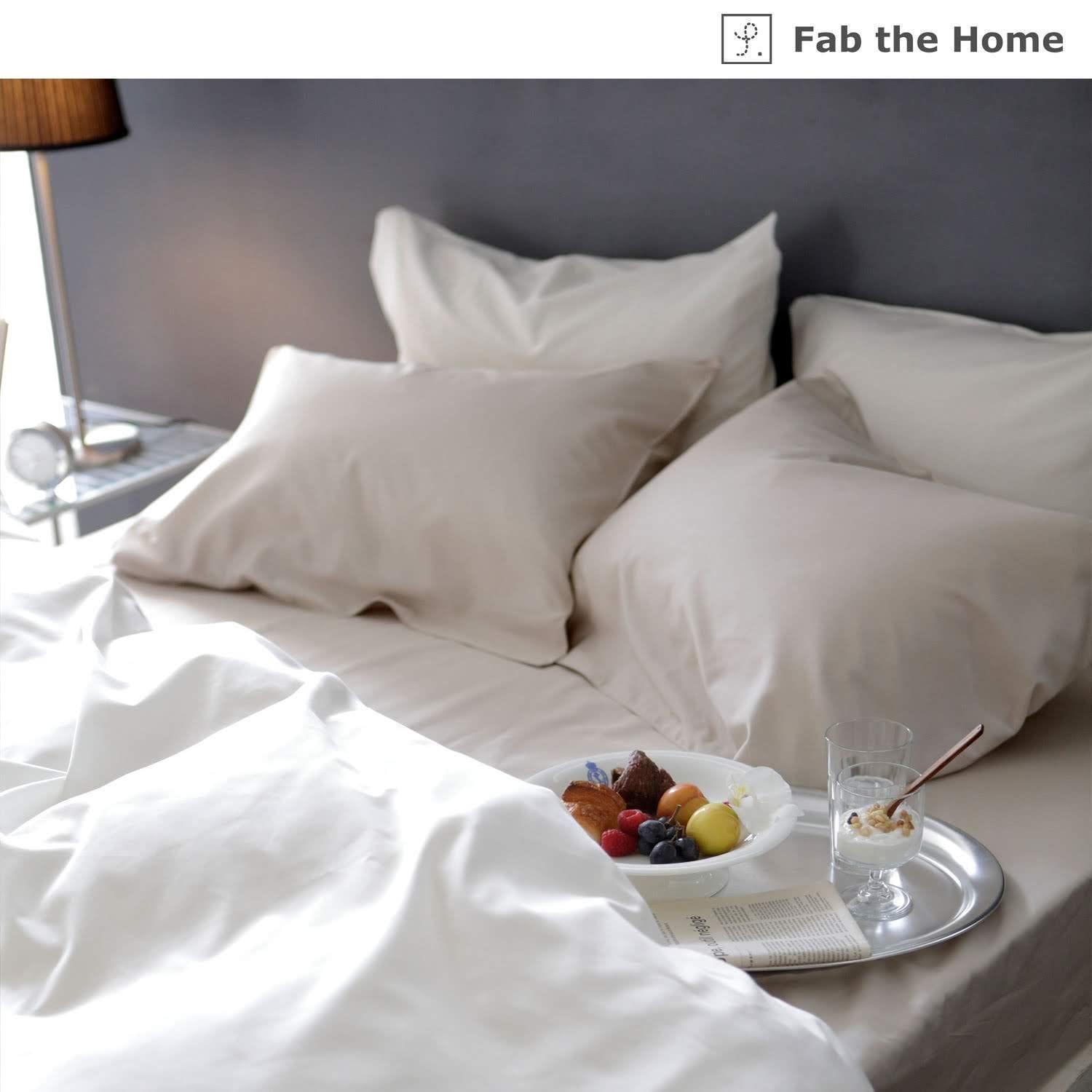 エジプトコットンのサテン織枕カバーの商品写真