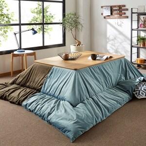 マイクロファイバーのバイカラーこたつ布団の商品写真