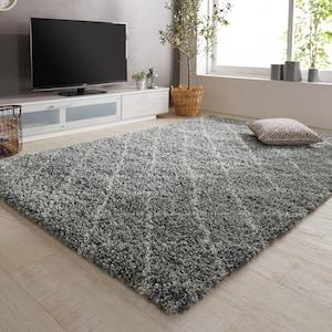 シンプルモロッカンデザインのウィルトン織ラグの商品写真