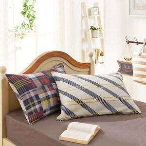 春秋冬使えるリバーシブル枕カバー2枚セットの商品写真