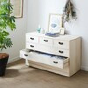 [日本製]隠しキャスター付き!たとう紙も入る総桐チェストの商品写真