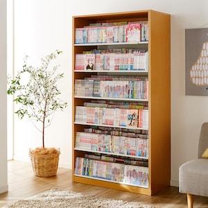 トリプル棚板のコミックラック・本棚の商品写真