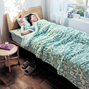 接触冷感とソフトパイルのリバーシブルキルトケット「ミニラボ」の商品写真